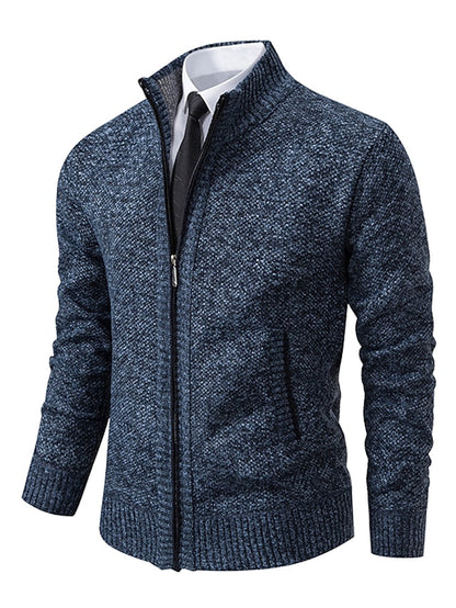 Grau Strickpullover Herren