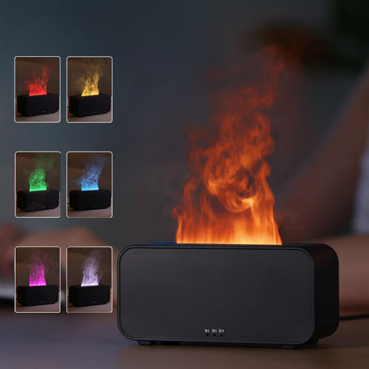 Aroma Diffusor mit USB – Flammen-Effekt & Luftbefeuchter für den Haushalt